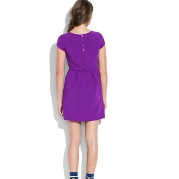 Madewell Tailored Minidress in Blue - Picture 2 of 8
